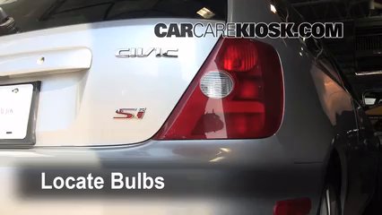 2003 Honda Civic Si 2.0L 4 Cyl. Lights Tail Light (replace bulb)